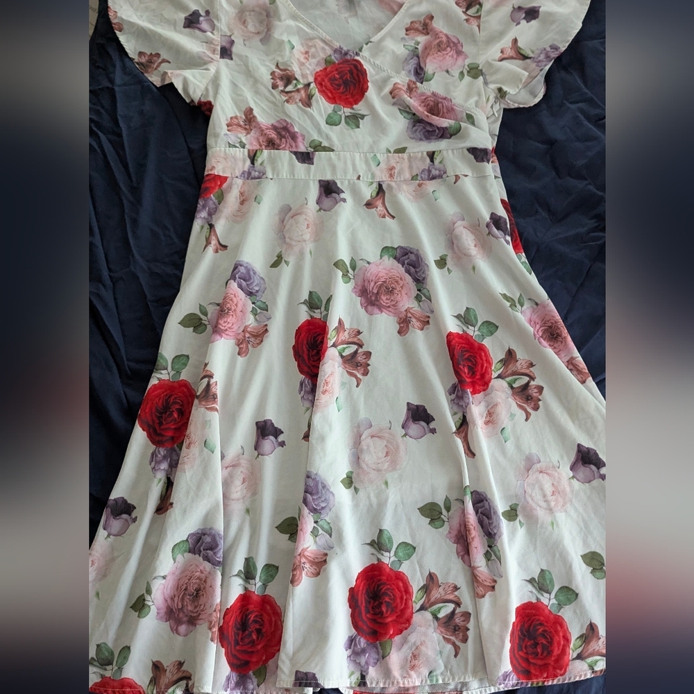Noctflos Floral Dress